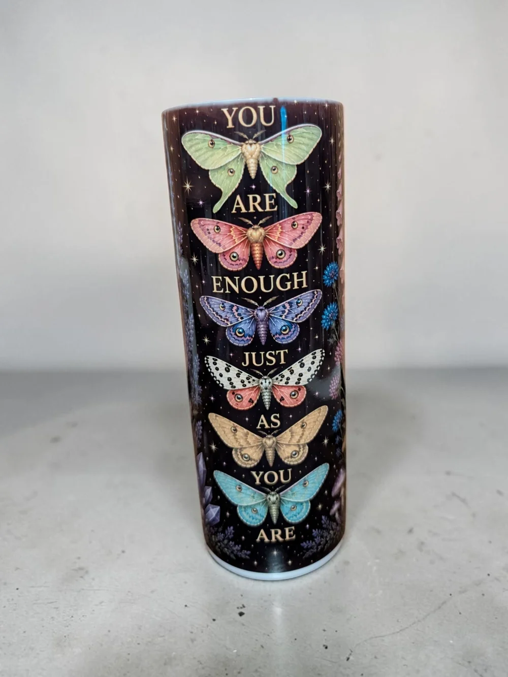 Inspirational Butterfly Tumbler - Multicolor